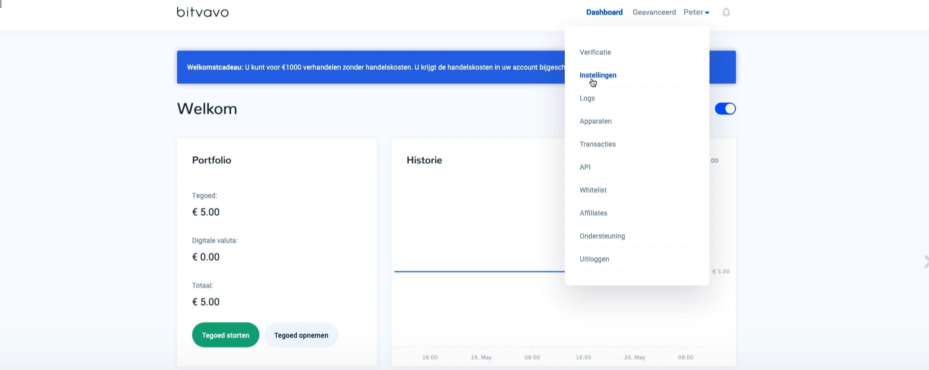 Stap 1 Telefoon Verifieren